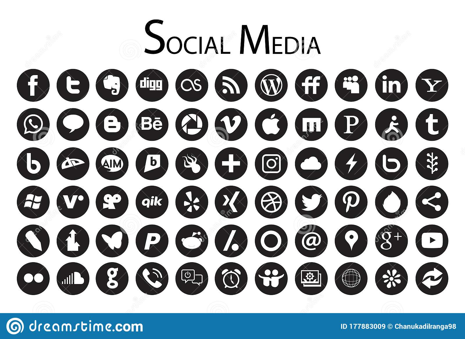 Social media Icons